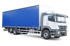 Van Rental Plymouth - 26 Tonne Curtain Side Truck - Truck hire Plymouth